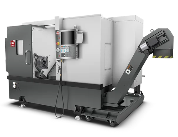 Tour CNC moderne – Machine d’usinage à commande numérique utilisée pour fabriquer des pièces précises.